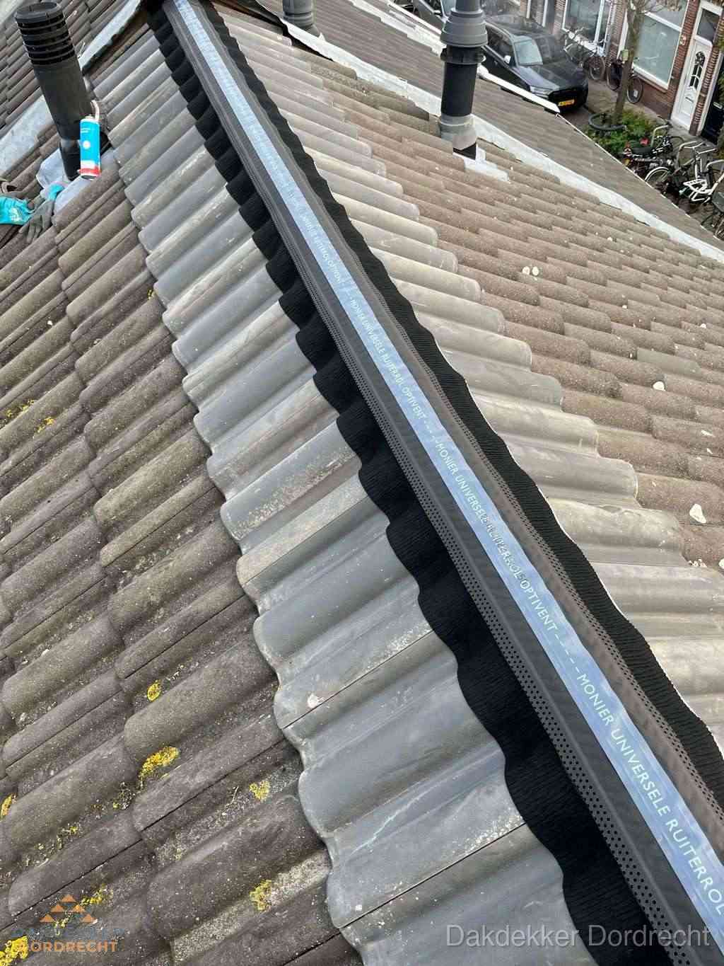 Dakrenovatie plat dak met bitumen dakbedekking in Dordrecht Dakrenovatie plat dak met bitumen dakbedekking in Dordrecht