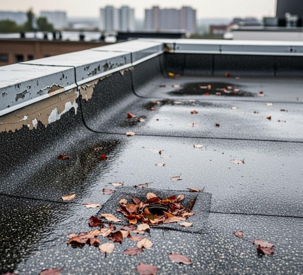 Daklekkage In De Herfst Dordrecht