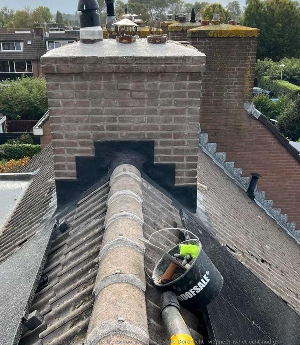 Schoorsteen Renovatie Dordrecht 1